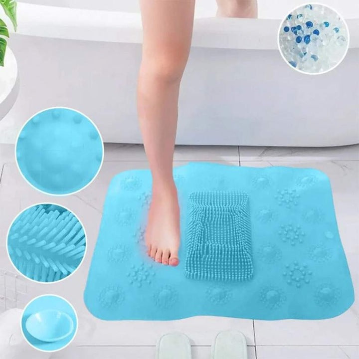 Alfombra exfoliante con esponja azul - additional image 6