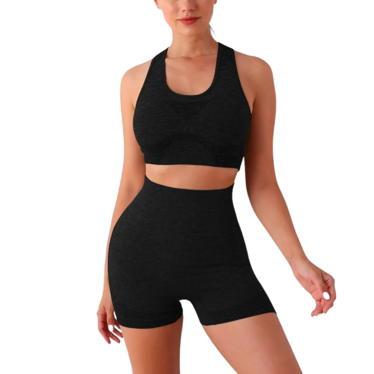 Conjunto deportivo mujer 2pcs negro talla unica - additional image 3