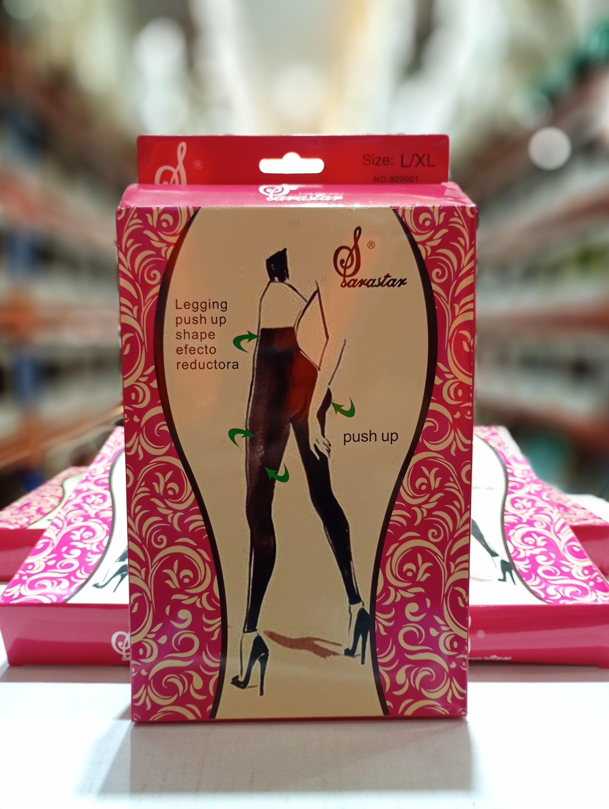 Leggins Mujer Push Up negro talla L/XL - additional image 1