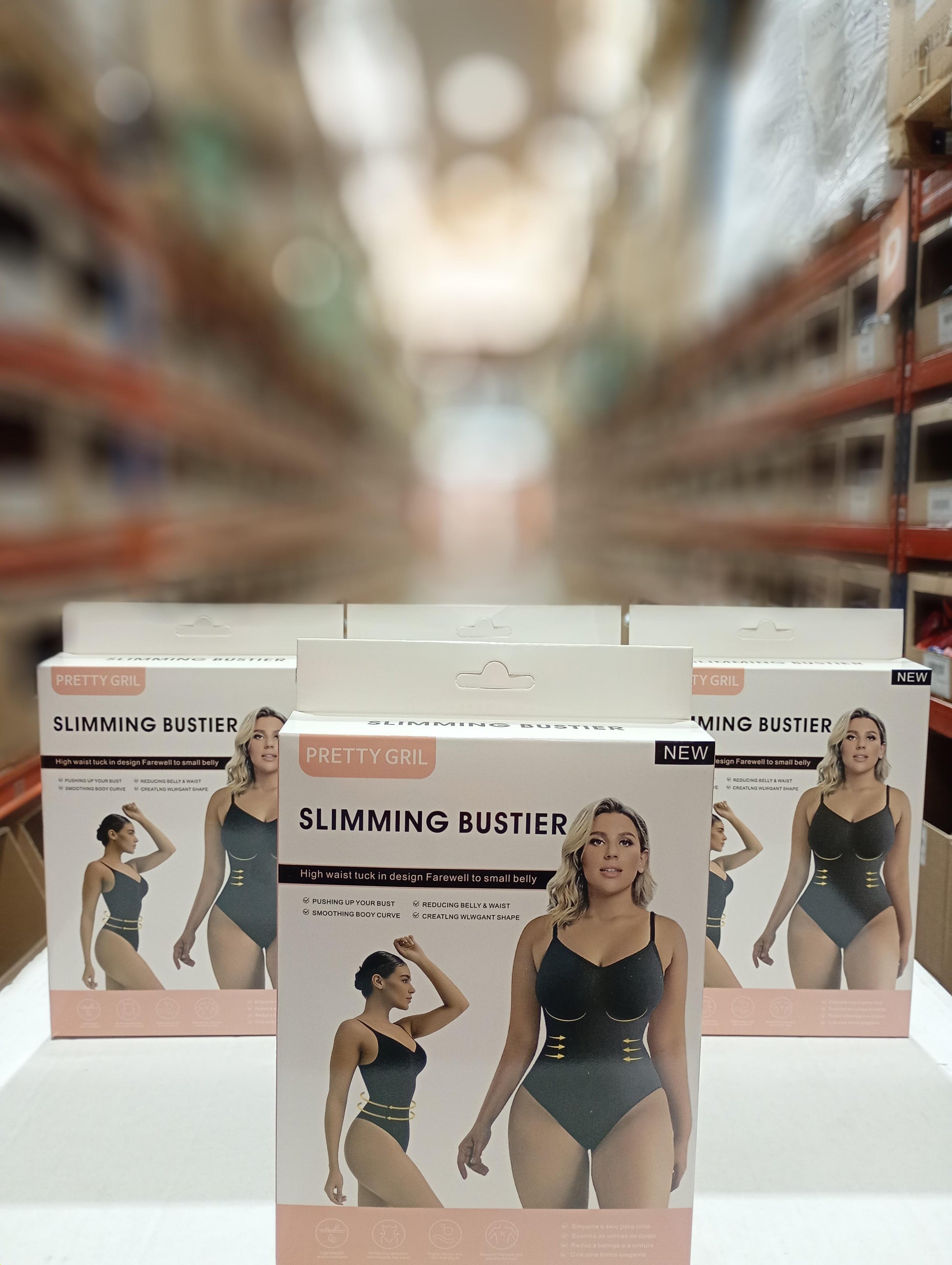 Body reductor de cintura beige M/L - additional image 4